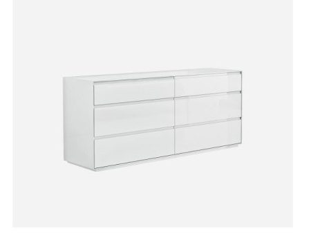 Whiteline Malibu Double Dresser For Discount