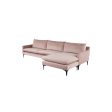 Nuevo Anders Sectional Sofa - Black Legs Discount