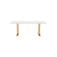 Nuevo Toulouse Dining Table - Marble Top For Sale