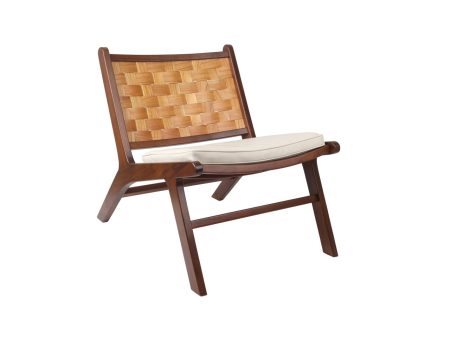 Loria Teak Accent Chair Sale