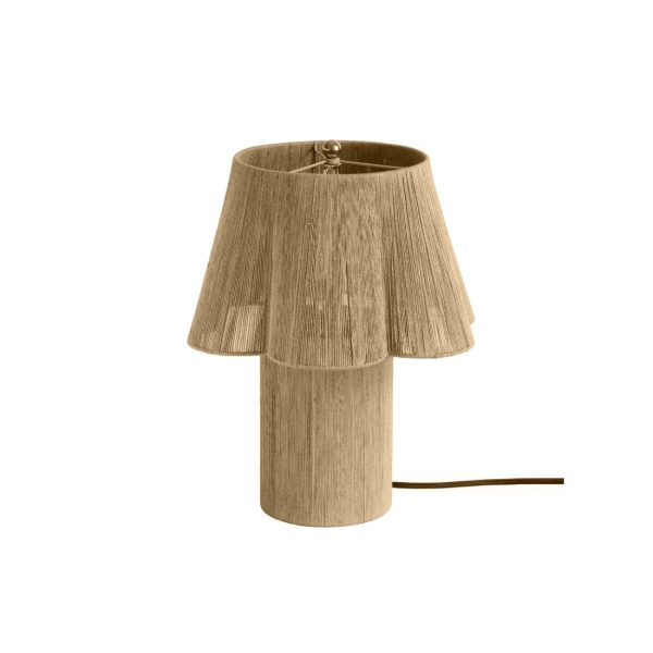 Corrine Natural Jute Table Lamp For Sale