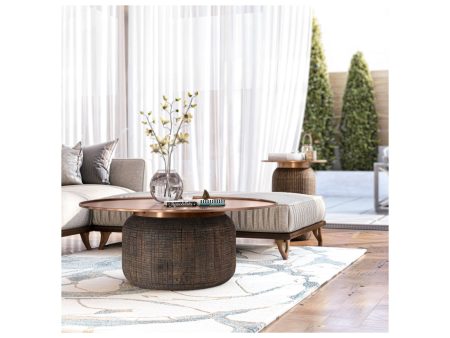 Atalia KD Reclaimed Teak Coffee Table Discount