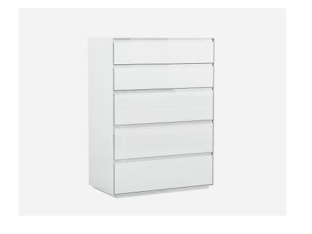 Whiteline Malibu Chest of Drawers Cheap