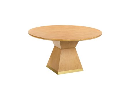 Nolan  Wood Round Dining Table Online now