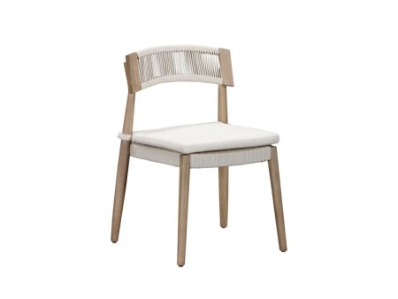 Gata Cream Outdoor Dining Chair - Set of 2 Fashion