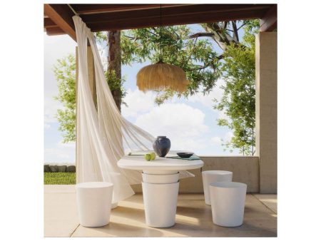 Margot  Indoor   Outdoor Concrete Stool Online