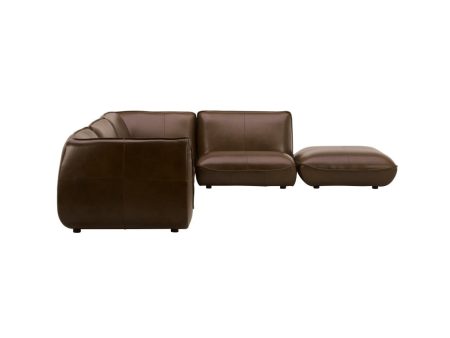 Moe s Zeppelin Dream Sectional - Leather Supply