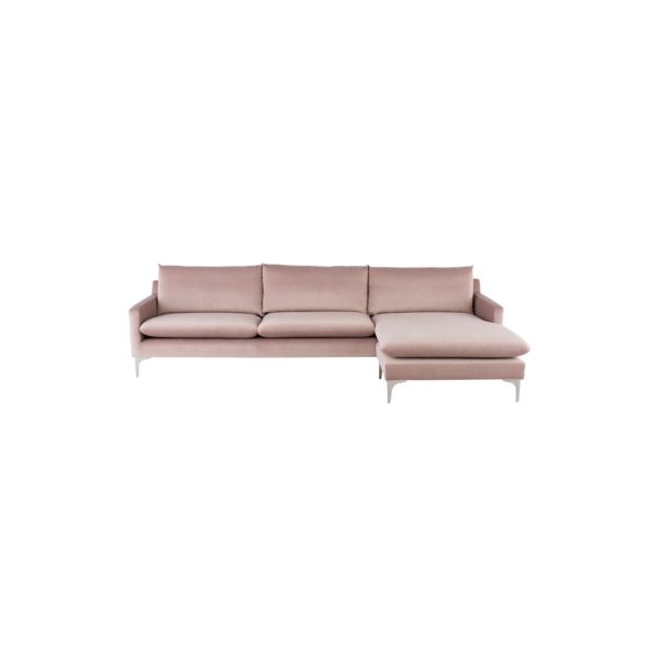 Nuevo Anders Sectional Sofa - Silver Legs Hot on Sale