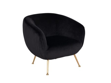 Nuevo Sofia Occasional Chair - Gold Legs Cheap