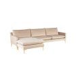 Nuevo Anders Sectional Sofa - Gold Legs on Sale