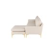 Nuevo Anders Sectional Sofa - Gold Legs on Sale