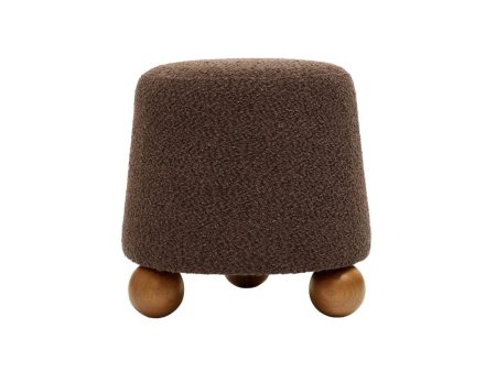 Jaine   Boucle Stool For Cheap