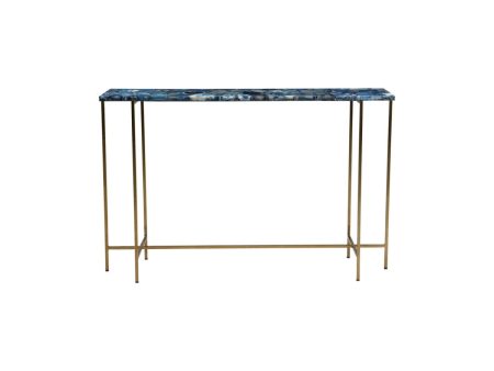 Moe s Blue Agate Console Table Online Hot Sale