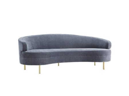 TOV Baila Velvet Sofa For Sale