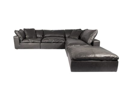 Moe s Clay Dream Modular Sectional - Leather Sale