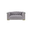 Farah Velvet Loveseat Online now