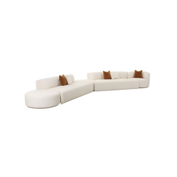 Fickle   5-Piece Modular Chaise Sectional Fashion