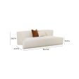 Fickle   Modular Armless Loveseat Hot on Sale