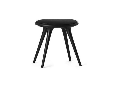 Mater Low Stool - Black Beechwood on Sale