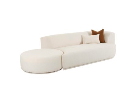 Fickle  2-Piece Chaise Modular RAF Sofa on Sale