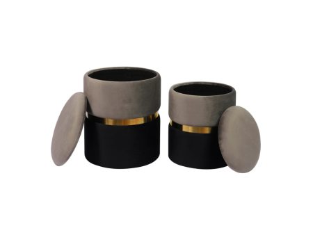 Gigi  Storage Ottomans - Set of 2 Online