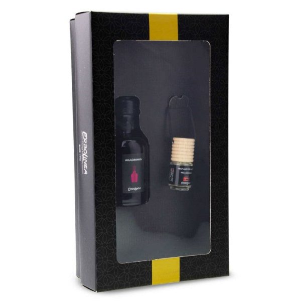 Kvapų namams rinkinys Erbolinea Prestige Vin Di Vino ERBGIFTPACK4, sudaro kvapas namams su lazdelėmis ir kvapas automobiliui, 50 ml ir 5 ml +dovana Previa plaukų priemonė on Sale