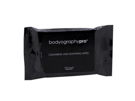 Drėgnos servetėlės makiažui valyti Bodyography Cleansing And Soothing Wipes BDCLSD2, 10 vnt Cheap