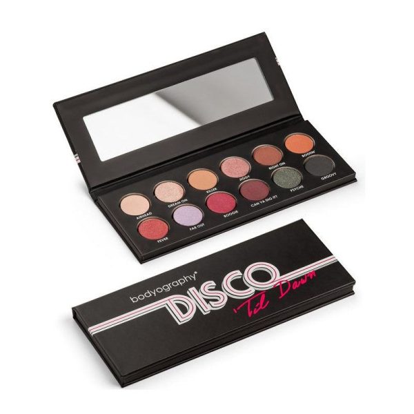 Akių šešėlių paletė Bodyography Disco  Til Dawn Palette BDE6580, 12 spalvų Fashion